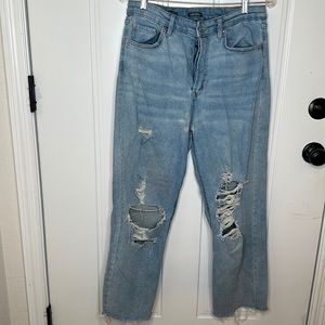 Wild fable, highest rise, straight size 12